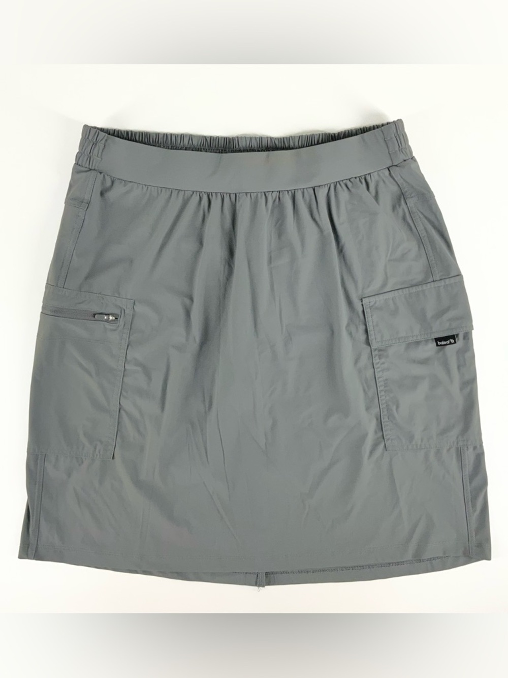 Baleaf Women’s Flyleaf UPF 50+ Quick Dry Cargo Skort Size Large Gray